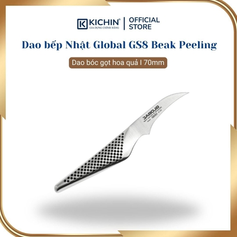 Dao bếp Nhật cao cấp Global GS8 Beak Peeling - Dao bóc gọt hoa quả (70mm)
