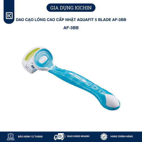 Dao cạo lông cao cấp Nhật cho nữ Aquafit 5 Blade AF-3BB (3 chiếc)