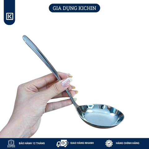 Combo muôi( muỗng) múc canh, ăn lẩu chất liệu Inox 304 Cao Cấp