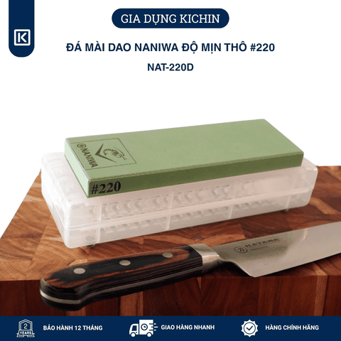 Đá Mài Dao Naniwa Nhật Bản Độ Mịn #220