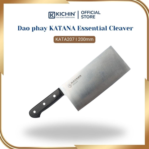 Dao phay băm thái thịt cá KATANA Essential Cleaver - KATA207 (200mm)