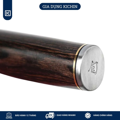 Dao bếp Nhật cao cấp Shun Premier Slicing - Dao thái lát thép Damascuss 69 lớp TDM0704 (240mm)