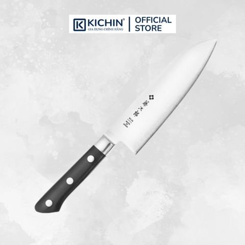 Dao bếp Nhật cao cấp Tojiro DP Cobalt 3 lớp Santoku F503 (170mm)
