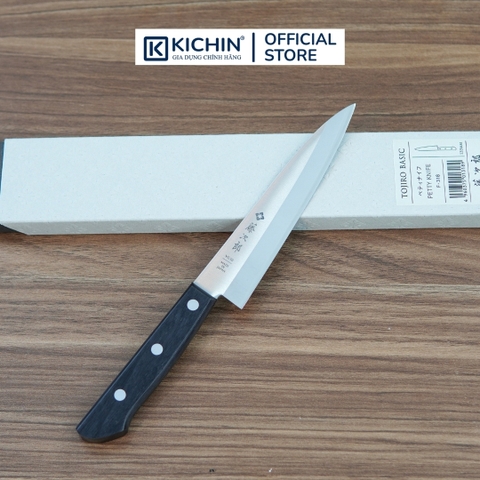 Dao bếp Nhật cao cấp TOJIRO BASIC Petty thép VG10 - Dao gọt hoa quả 135mm F-318