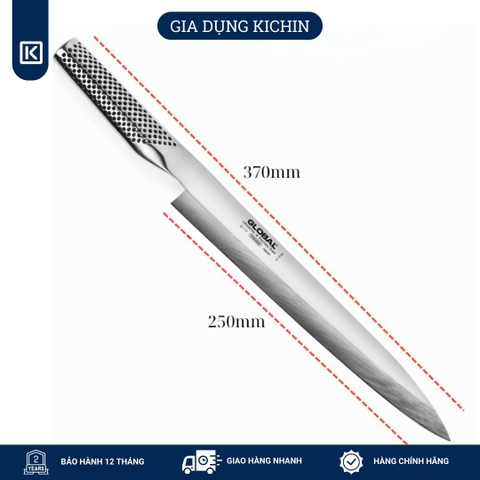 Dao bếp Nhật cao cấp Global G11R Sashimi - Dao Sashimi tay phải (250mm)