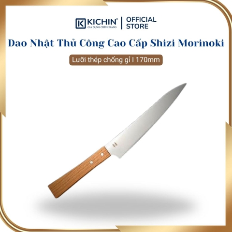 Dao Nhật Thủ Công Cao Cấp Shizi Morinoki 170mm