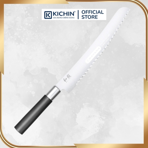 Dao cắt bánh mỳ Nhật Bản cao cấp KAI Wasabi Black Bread - 6723B (230mm)