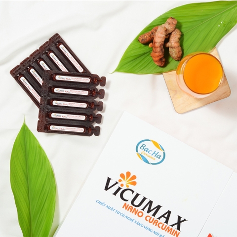 Vicumax Nano Curcumin mật ong (30 tuýp)