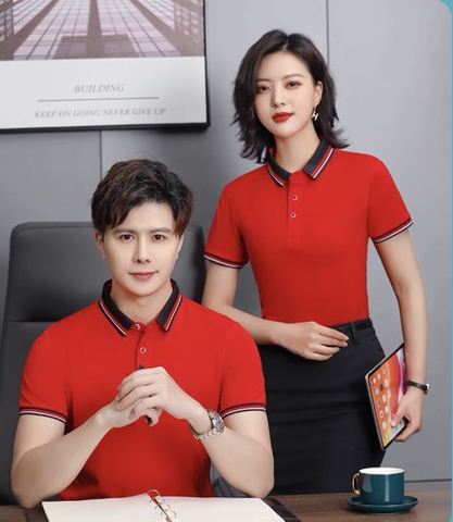 Áo phông cổ bẻ công sở