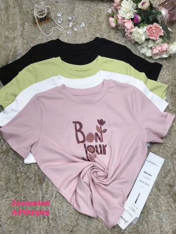 Áo phông Bonjour cao cấp