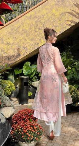 Áo dài Thuỷ mặc