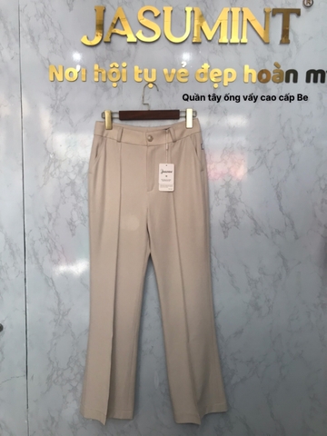Quần Tây ống vẩy cao cấp Be