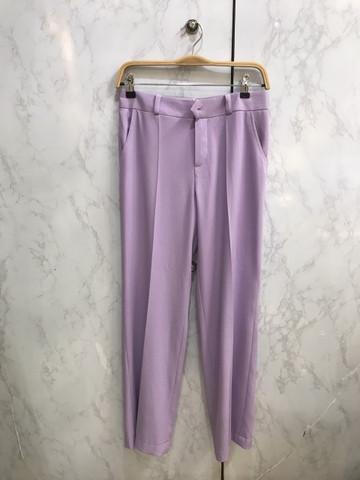 Set vest cộc tay quần Tím cao cấp