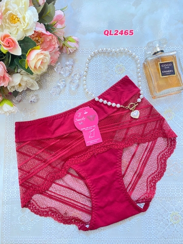 Quần lót xuất Nhật cotton phối ren