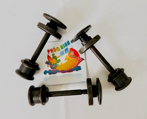 Trục pully giữ đá