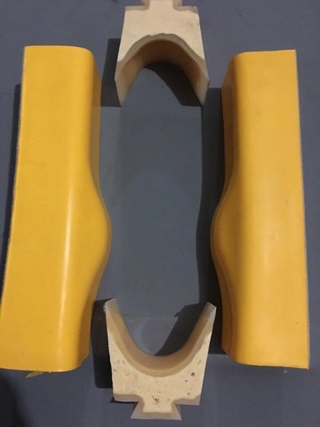 Cao su ép 4 chiều ( máy hàn quốc)