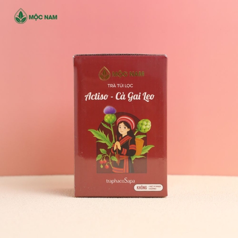 Trà thảo mộc Actiso Cà gai leo Mộc Nam