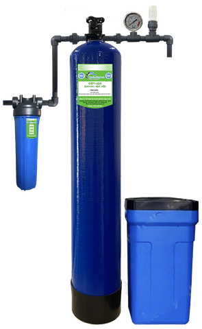 Hệ thống lọc tổng sinh hoạt 1 cột Composite 1054 - van cơ 5 cửa NSX-MC1-2