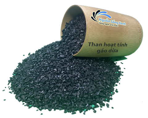 Than hoạt tính gáo dừa iodine 200-400 mg/g