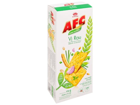 Bánh AFC vị rau 172g
