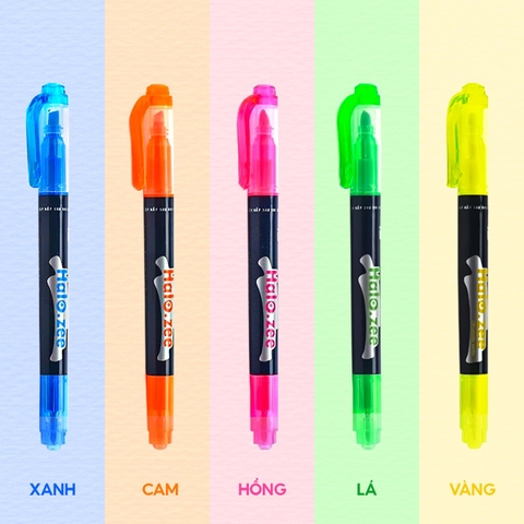 Bút dạ quang Thiên Long HL-03 (Vỉ 5 cây)