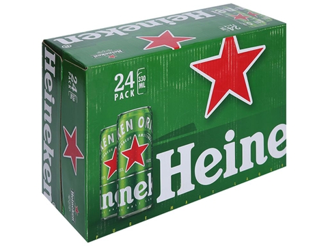 Bia Heineken xanh lon 330ml