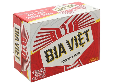 Bia Việt lon 330ml