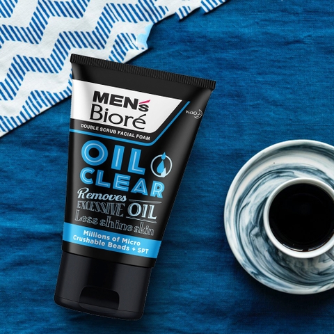 Sữa rửa mặt Bioré men's oil clear 100g