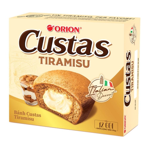 Bánh Custas tiramisu 276g