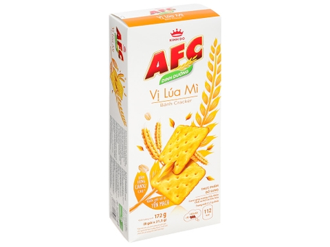 Bánh AFC vị lúa mì 172g