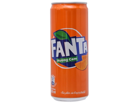 Fanta cam lon 320ml