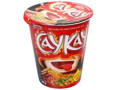 Mì ly Caykay bò 66g