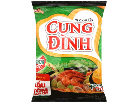 Mì gói Cung Đình tôm chua cay 85g