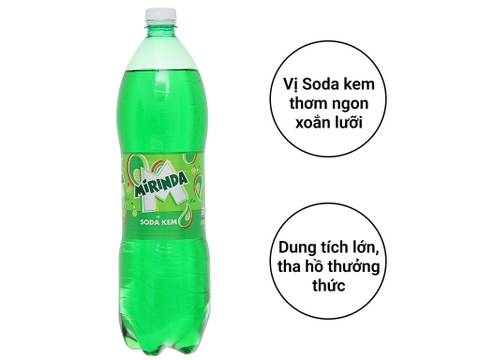 Mirinda soda kem chai nhựa 1.5L