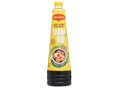 Nước tương đậu nành Maggi thanh dịu 700ml