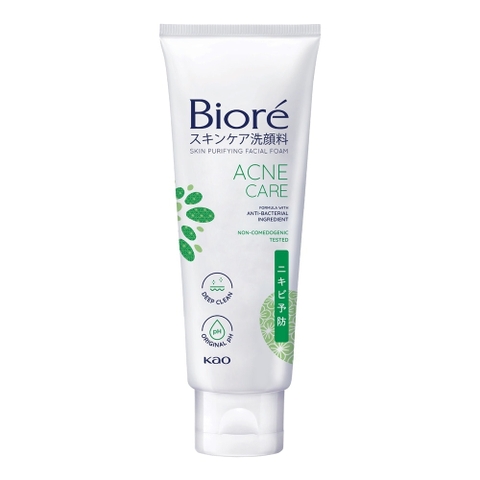 Sữa rửa mặt Bioré acne care 100g