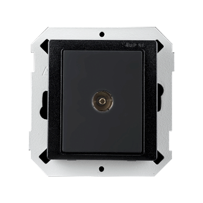 Module ổ cắm tivi đơn màu Đen Simon V8 80476-26