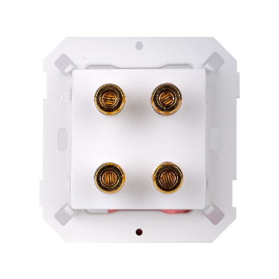 Module ổ cắm kết nối âm thanh đôi màu trắng Simon V8 80800Y2