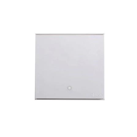 Bộ Công tắc đơn 20A, 1 chiều, 2 cực có đèn LED mặt vuông màu trắng Simon E6 722023