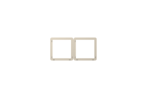  Khung viền đôi màu Sâm Panh (champagne) Simon S6 580620-46