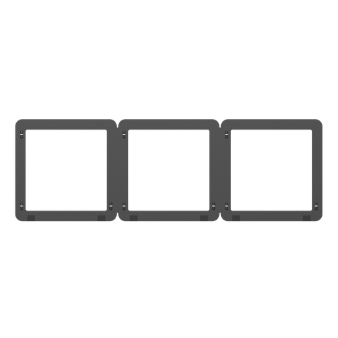  Khung viền ba màu Xám (grey) Simon S6 580630-61