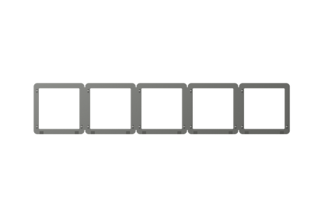  Khung viền năm màu Xám (grey) Simon S6 580650-61