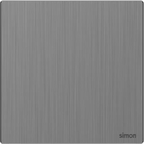 M7 Metal- Bộ nút che trơn (Brushed Grey) Simon M7 661000M-2B