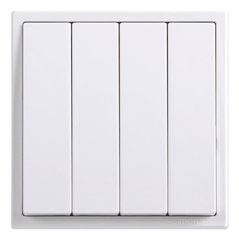 Module công tắc bốn 2 chiều màu trắng Simon i7 701042