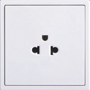 Module ổ cắm đơn 3 chấu màu trắng Simon i7 701087