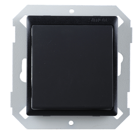 Module nút nhấn nhả đơn màu Đen Simon V8 80101F-26