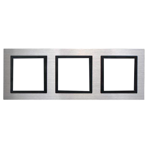 Viền ba mặt Kim Loại màu bạc loại 76 Simon V8 80831-42