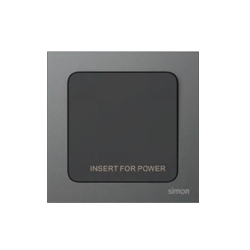 Module công tắc thẻ đèn sợi đốt 20A, đèn LED 16A, Động cơ 6A Simon S20 82E601