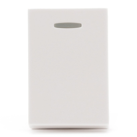 Công tắc đơn 2 chiều có dải phản quang(S module) màu trắng Simon 51A H32