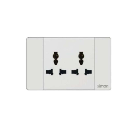 Simon K9 - Bộ ổ cắm đôi 3 chấu đa năng 594202